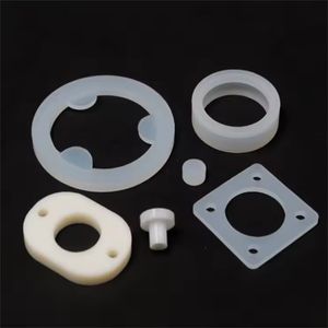 Wholesale High Temperature Resistance White Silicone Gasket Waterproof Durable Seal Washer