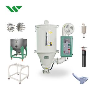 Industrial 800kg 400kg 100kg 50kg 25kg 12kg Plastic Hot Air Hopper Dryer Price Machine Recycle Dryer for Granules