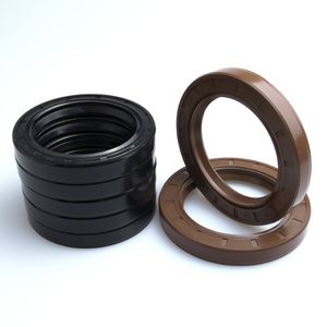 Spring Loaded Metric Rotary Shaft Tc Oil Seal Double Lipped Tc Fabrics Seal