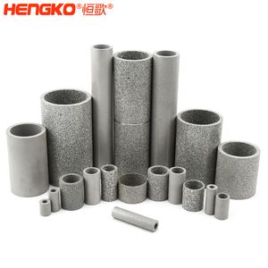 0.5~ 300 Microns Sintered Porous Bronze Ss Stainless Steel Metal Tube Filter