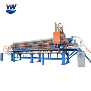 Automatic Membrane Filter Press with Platform for Sludge Dewatering Treatment and Wastewater Treatment