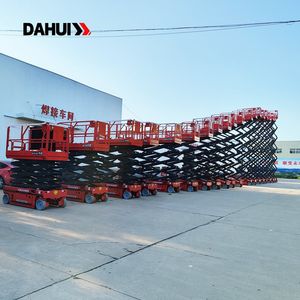 Electric Mobile Scissor Lift Self Propelled Aerial Work Platform with CE Certification