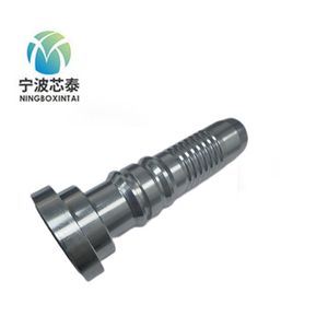 Factory Direct Sale Standard SAE Pipe Flange, Straight Oil Tube Connectors, Swaged Hose Fittings 6000 Psi Elbow Pipe Fitting Hydraulic Hose Pipe Fitting Steel