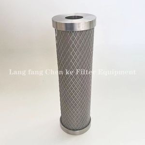 Stainless Steel Material, Activated Carbon Filter Precision Oil Filter