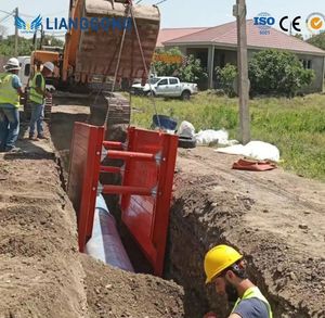 Lianggong Durable Steel Trench Box for Underground Excavation Protection and Safe Construction