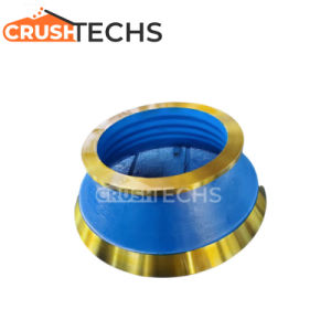 Stone Crusher Parts Mantle Concave Bowl Liner for Cone Crusher HP200