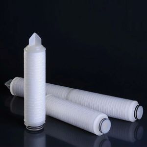 Hydrophobic PTFE Pleated 0.02 Micron Water Filter Cartridge for Sterilizing Air Filtration