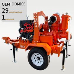 Vacuum-Assisted Diesel Engine Water Pump Automatic Drainage High Vacuum Self-Start Suitable for Various Scenarios