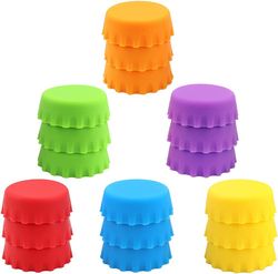Silicone Rubber Bottle Caps Reusable Beer Caps Rubber Cap