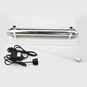 6-55W 304ss UV Water Sterilizer with CE for Home Use Filter