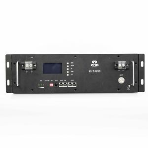 Rack-Mounted Energy Storage Battery 51.2V 50ah 2560wh LiFePO4 Zn51250-R Solar Power