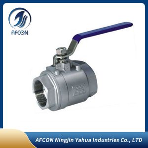Stainless Steel 3 Piece Sanitary Hygienic Full Bore Ball Valve