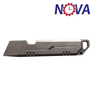High Performance Titanium Survival Tools with Cutting and Pry Bar Functions