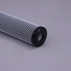10 20 Inch Industrial Water Filter Cartridge Activated Carbon Impregnated Cellulose Filter to Remove Odor and Pigment