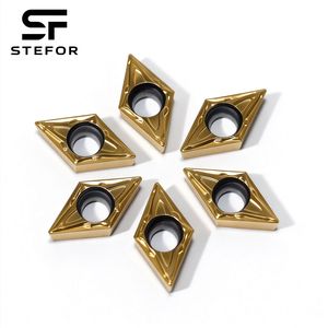 Durable Carbide Inserts for Aluminum Stainless Steel CNC Lathe Mill Tooling Replaceable Indexable Bits Metal Cutting Blades Apmt