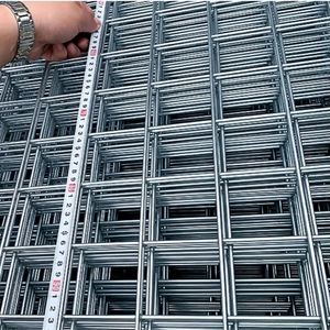 Competitive High Quality Galvanized Welded Wire Mesh Farm Fence Panel 4X4 Rhombic Welded Mesh Panel Chicken Coop