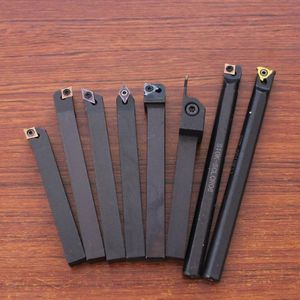 7sets of 16mm CNC Lathe Turning Tool Holder Boring Bar with Applicable Inserts and Wrenches Set CNC Cutting Tools