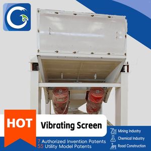Building Materials High Frequency Dewatering Coal Vibrating Screen Machine