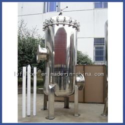 20'' Stainless Steel Cartridge Filter Canisters with 48 Filter Elements for Water Filtration