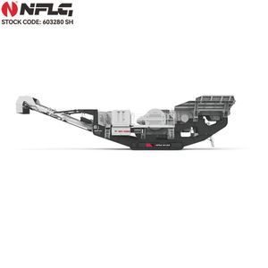 Continuous Operation Tracked Mobile Jaw Crusher for Basalt Crushing