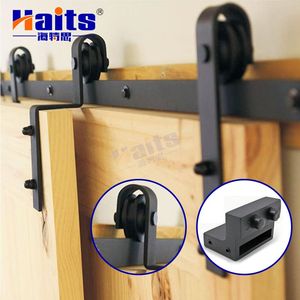 Single Track Bypass Soft Close Sliding Barn Door Accessories Matt Black