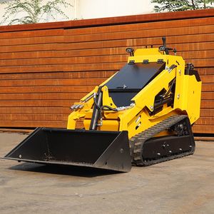 CE EPA Euro5 Diesel Home Garden Crawler 360 460 International Mini Small Skid Steer Loader
