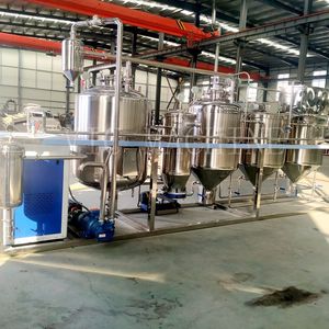 Automatic deodorization stainless steel oil refinery machine oil refinery