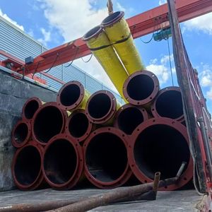 Multi-Layer Reinforced Rubber Hose for Coastal Flood Drainage Project