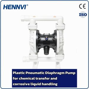 Plastic Pneumatic Diaphragm Pump for Acid Alkali Transfer Systems