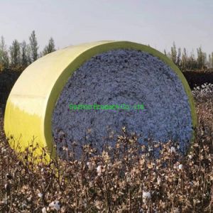 Cotton Picker Use Yellow Color Cotton Bale Wrap Film