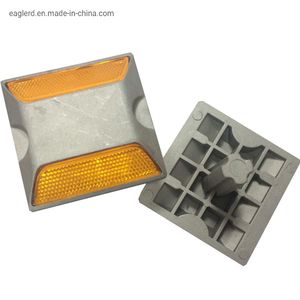 Reflective Double Side Aluminum Cat Eye Road Stud