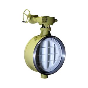Heavy-Duty Industrial Butterfly Valve with Robust Worm Gear Mechanism