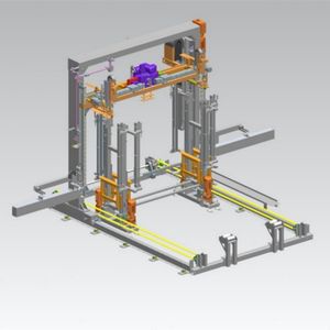 High-Performance Automatic Pallet Baling Machine for Heat Sealing