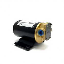 Mambaflo Mini DC Gear Pump 12V 24V Self Priming Diesel Transfer Pump Brass Construction for Tractor Agricultural Machinery Fuel Dispensing