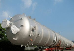 ASME U-Stamp Stainless Steel 317L Distillation Tower for Pharmaceutical Solvent Recovery