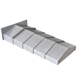 Customized Flexible Tool Accordion Type Protective Shield Stainless Steel Bellows Machine Cover