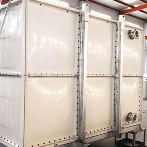 100m3 Fibre Reinforced Plastic Sectional Water Storage Tanks for Factory Use