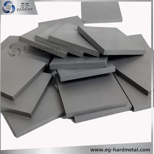 Yg15 Cemented Tungsten Carbide Strip Blanks Sintered Raw Metal Material Plates Bars