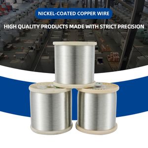Chinese Manufacturer RoHS Certified 7X0.1mm Nickel Plated Copper Npc Wire for High Frequency Connectors