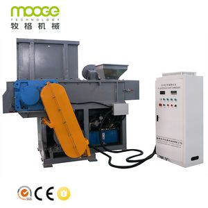 Plastic Block Pvc Lumps Single Shaft Shredder Machine