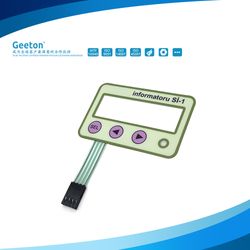 Custom Membrane Switch Tactile Feedback Adhesive Keypad