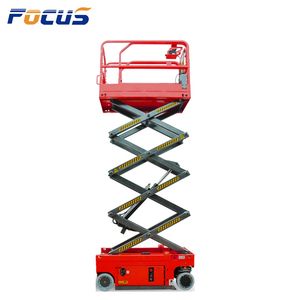 10m 12m Lifting Height High Quality Self Propelled Electric Hydraulic Mobile Self Propelled Scissor Lift
