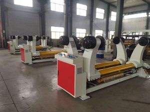 Hydraulic Shaftless Mill Roll Stand, to Support Two Paper Roll at Same Time
