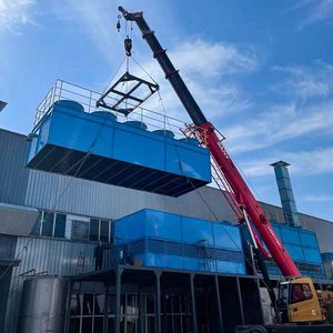 Large Counter-Flow Closed Water Cooling Tower, High Efficiency & Corrosion Resistant for Chemical, Power, Metallurgy, Data Center and Industrial Workshop