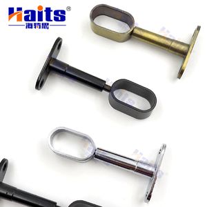 Cabinet Furniture Hardware Metal Durable Oval Tube Holder