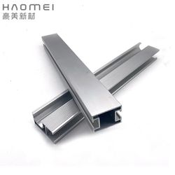 Aluminum Extrusion Profile Shaped Trim Pergola Profile Anodized Profile