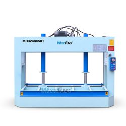 Heavy Duty Woodworking Cold Press Machine for Multi-Layer Solid Wood Laminate Flooring