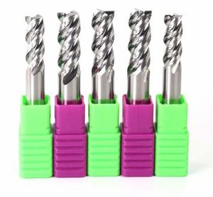 High Quality Solid Carbide 3 Flute Aluminium End Mills for CNC Milling