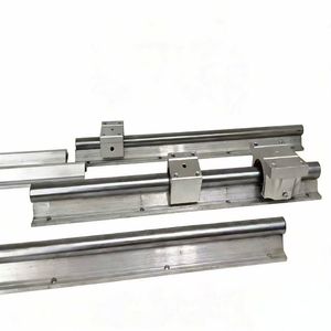 SBR Cylindrical Linear Guideway with Aluminum Alloy Base for Laser Cutting and Woodworking Machinery