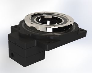 Hrg85A Hollow Rotating Platform with Standard Planetary Gearbox Reducer 2 Stage Ratio